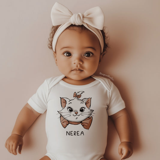 Body Bebé Disney Aristogatos Marie