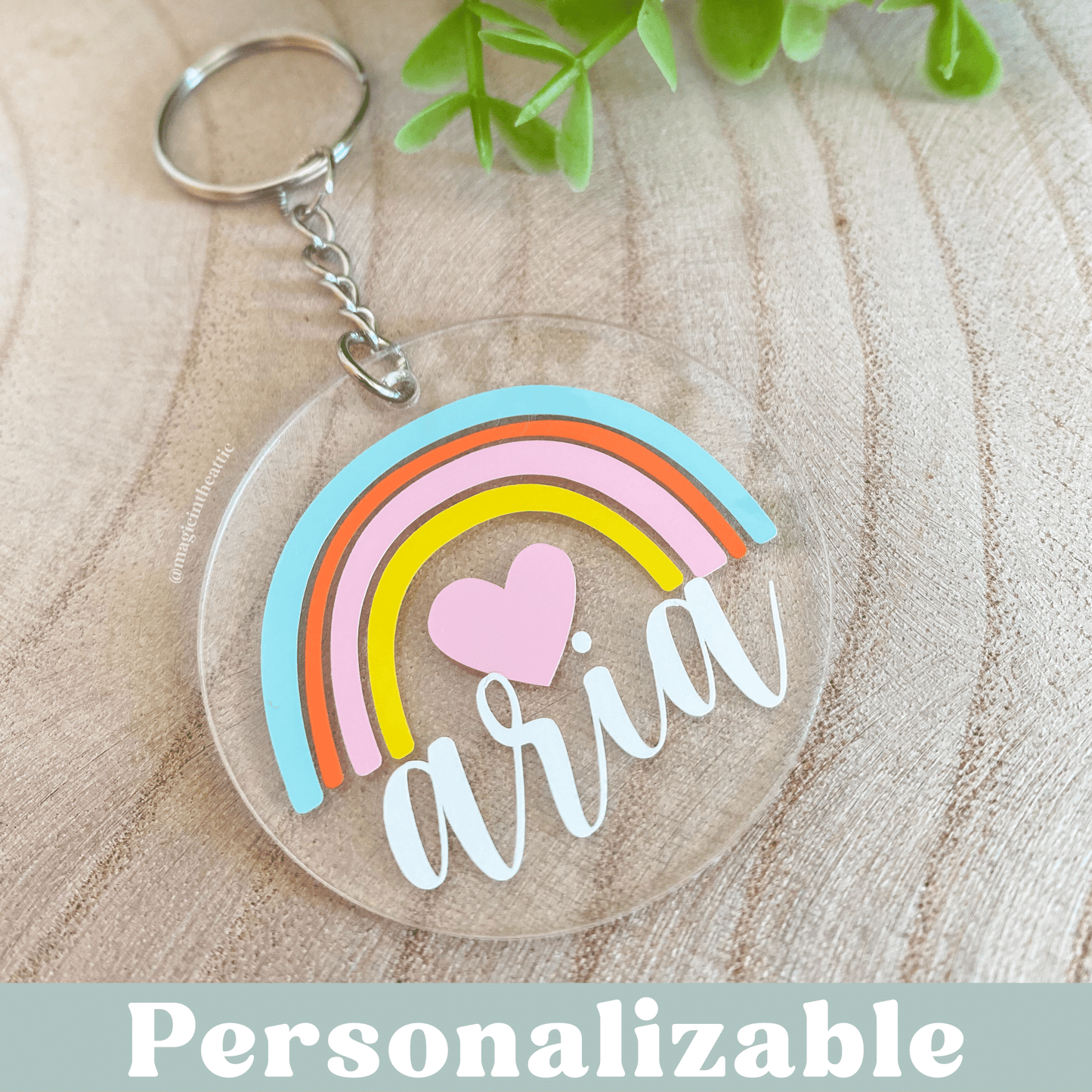Rainbow Keychain