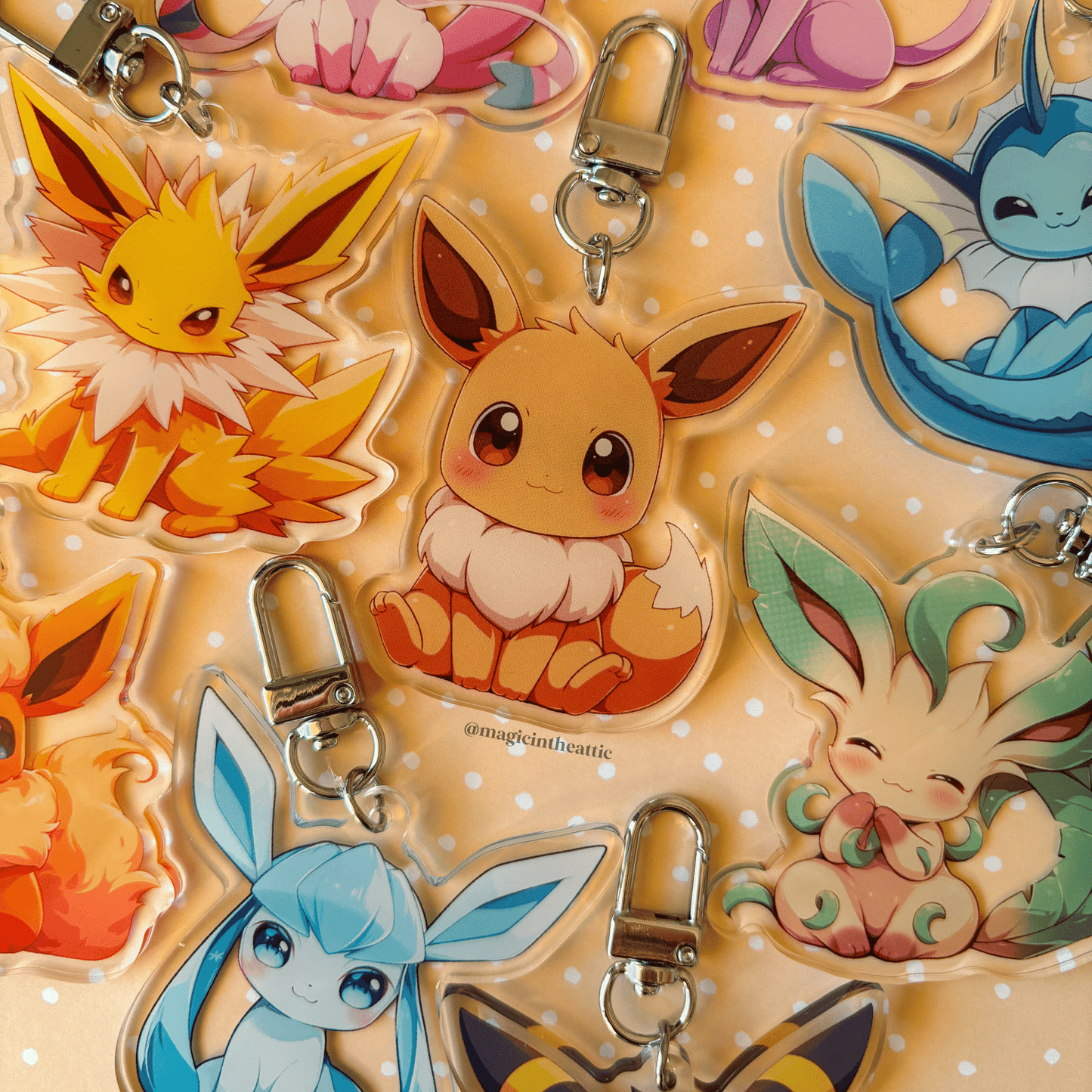 Llavero Eeveelutions - Pokémon