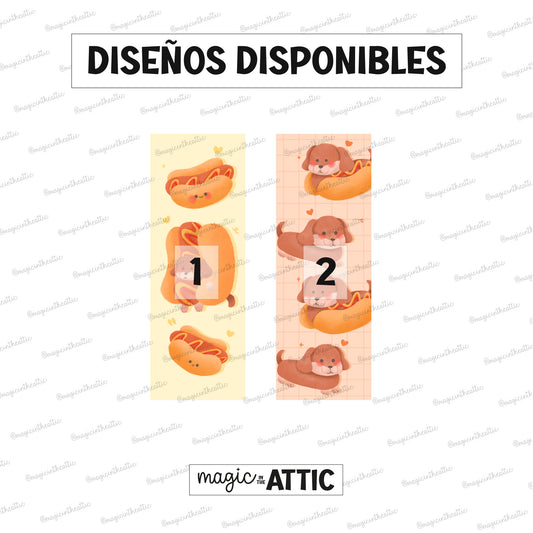 Marcapáginas Hot Dog
