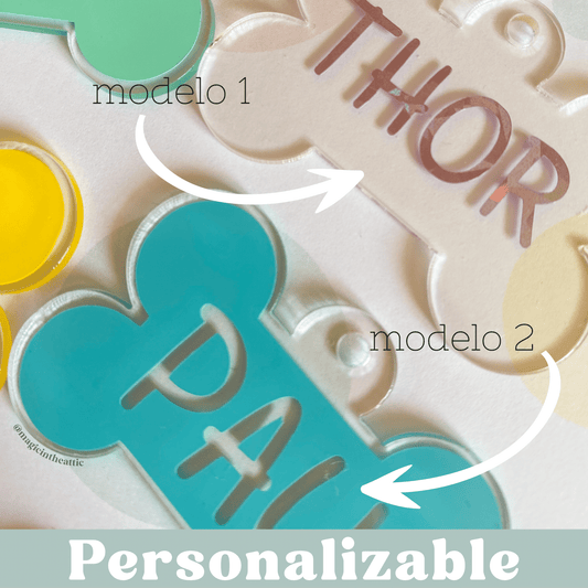 Placa Identificativa Mascota Nombre