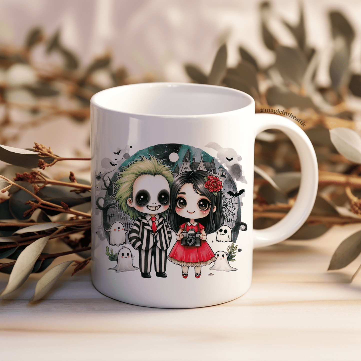 Taza Beetlejuice & Lydia