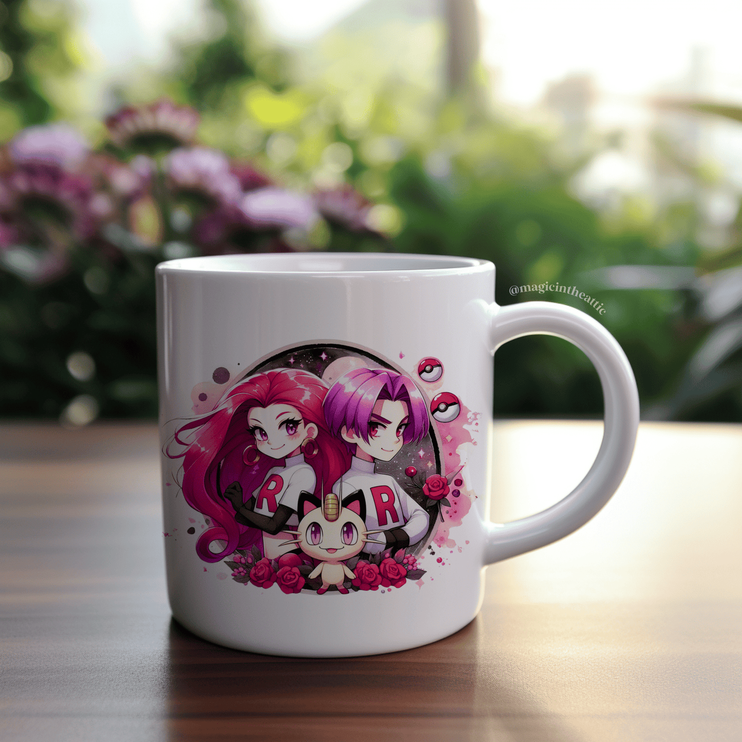 Taza Team Rocket - Pokémon