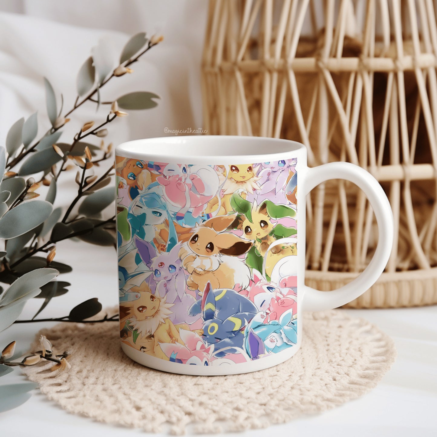Taza Pokémon Eeveelutions