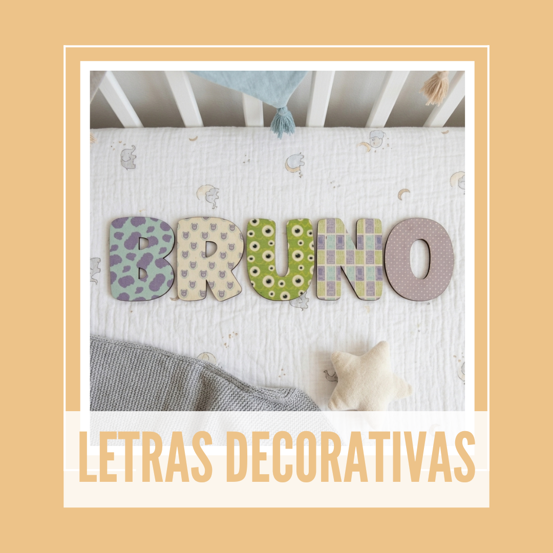 Letras Decorativas Madera