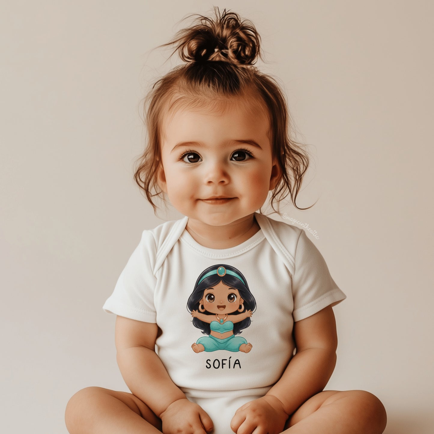 Body Bebé Disney Princesas