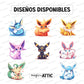 Body Bebé Pokémon Evoluciones Eevee