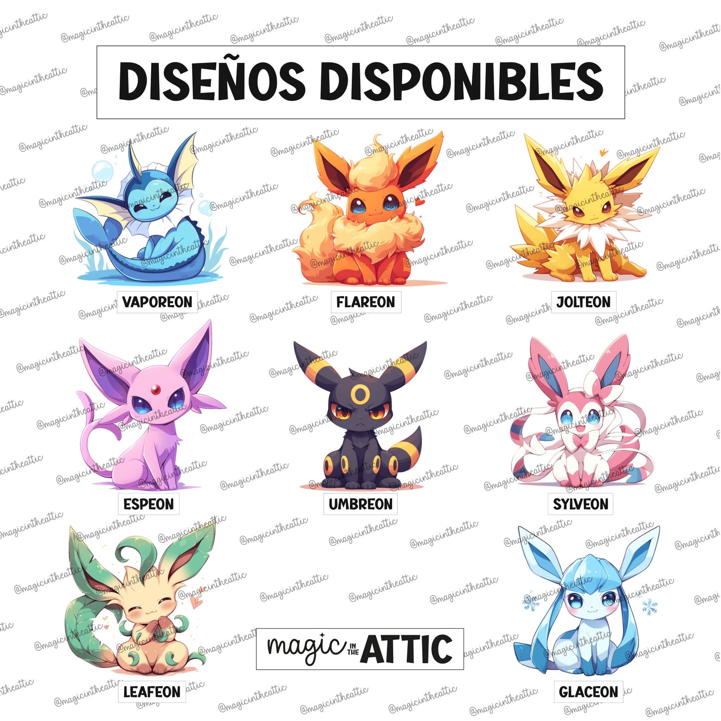 Body Bebé Pokémon Evoluciones Eevee