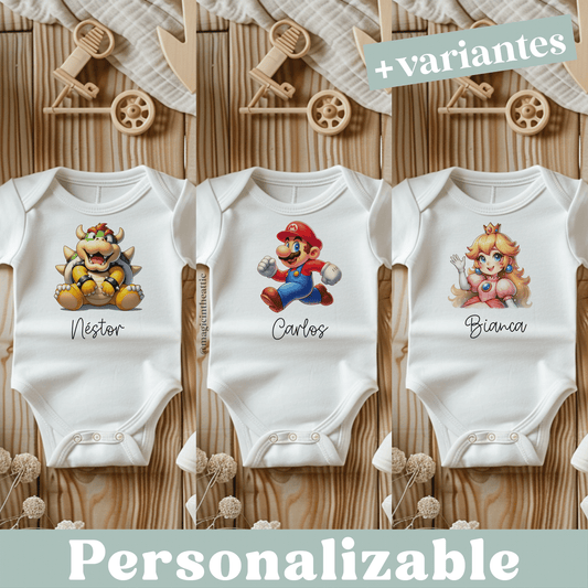 Body Bebé Super Mario