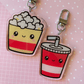 Pack Llaveros Pareja Palomitas y Refresco