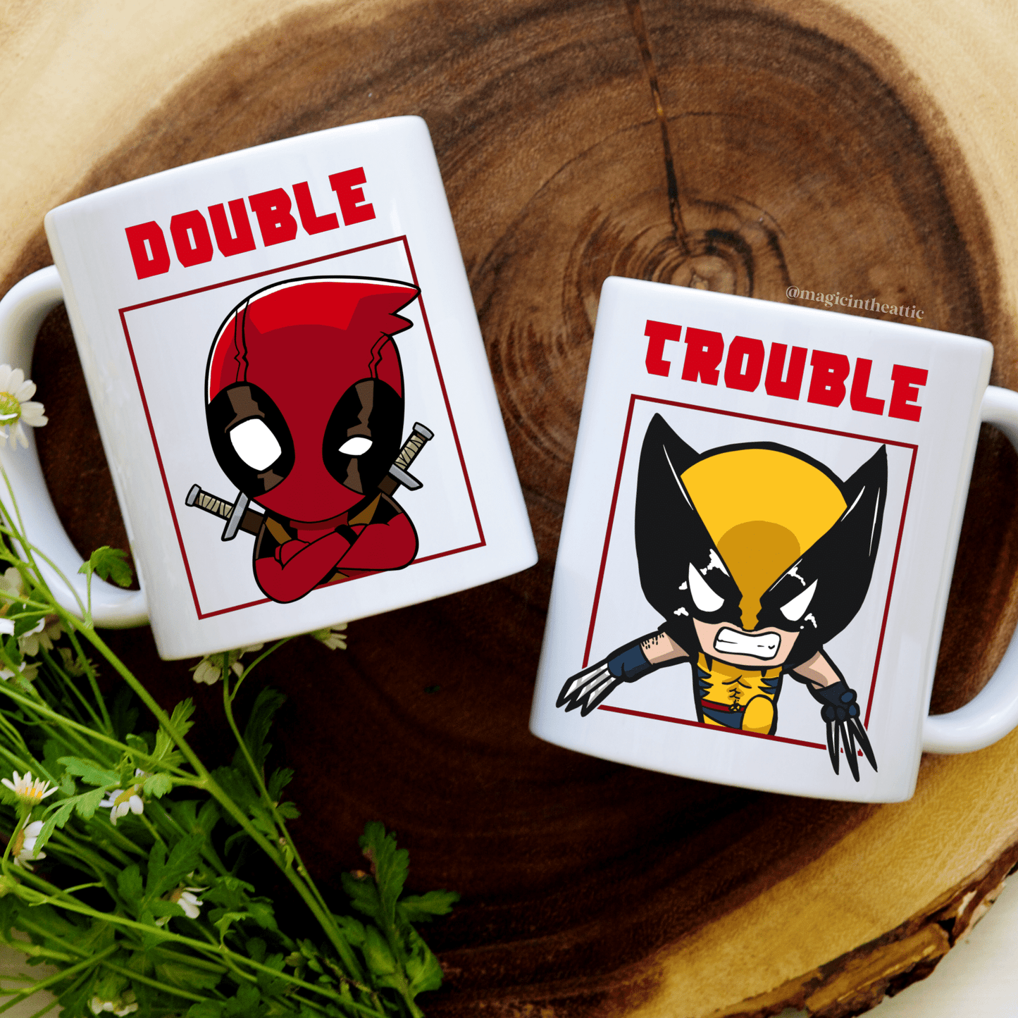 Double Trouble Mug Pack- Marvel