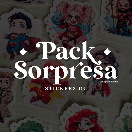 Pack Sorpresa Stickers DC