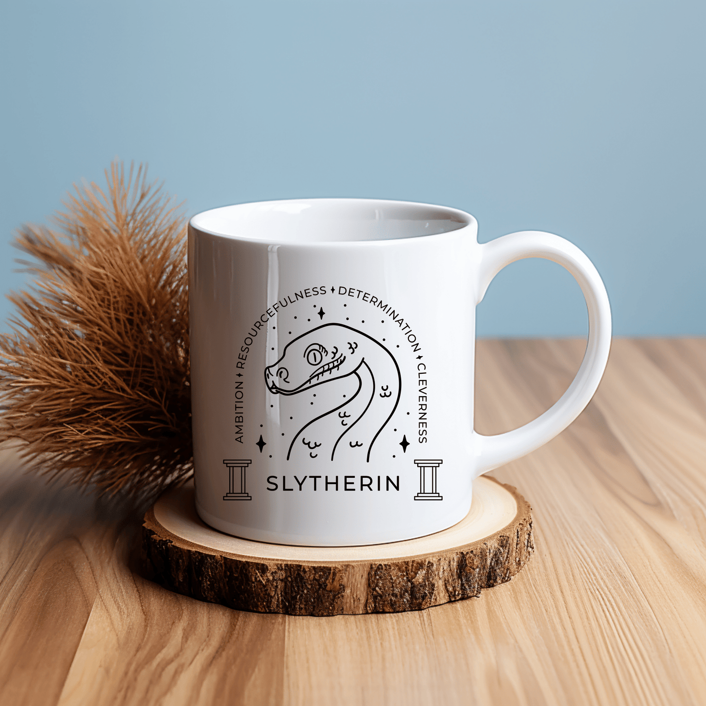 Taza Astucia y Ambición Slytherin - Harry Potter