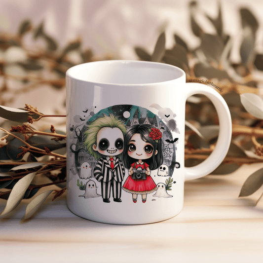 Beetlejuice & Lydia Mug