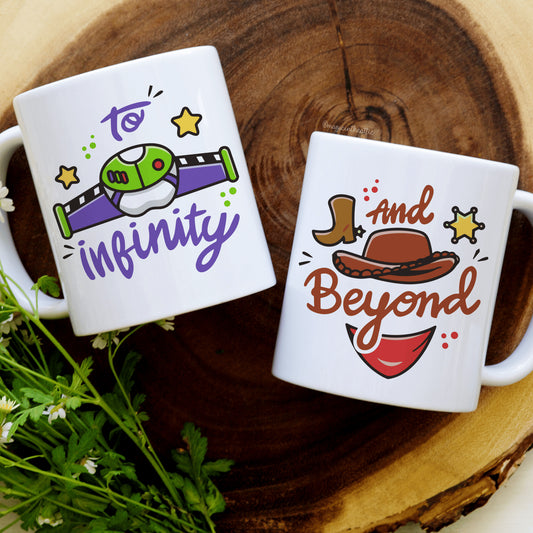 Pack Tazas Disney Toy Story Infinity & Beyond
