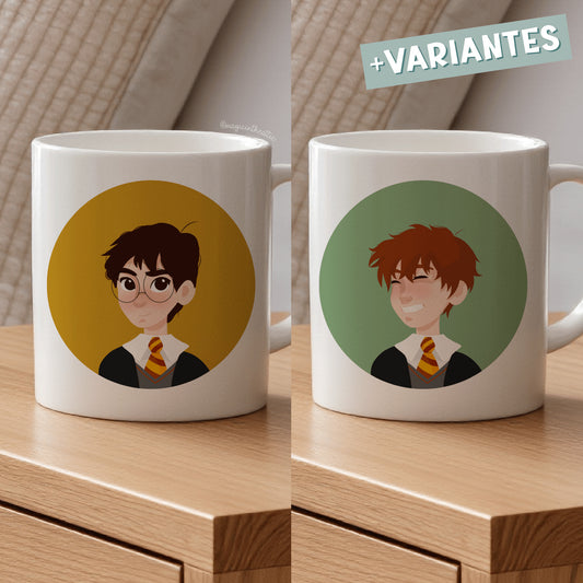 Taza Harry Potter Personajes Clásicos