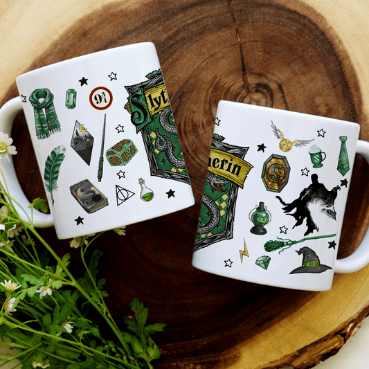 Slytherin Icons Mug - Harry Potter