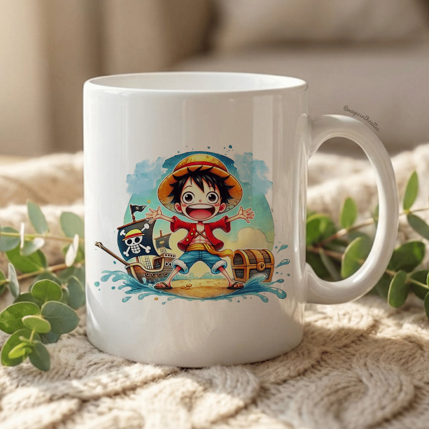 Taza One Piece Luffy
