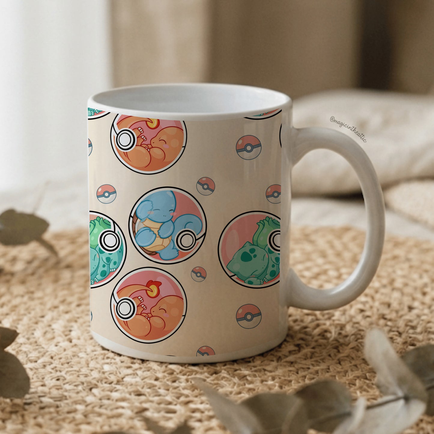 Taza Pokémon Pokéballs