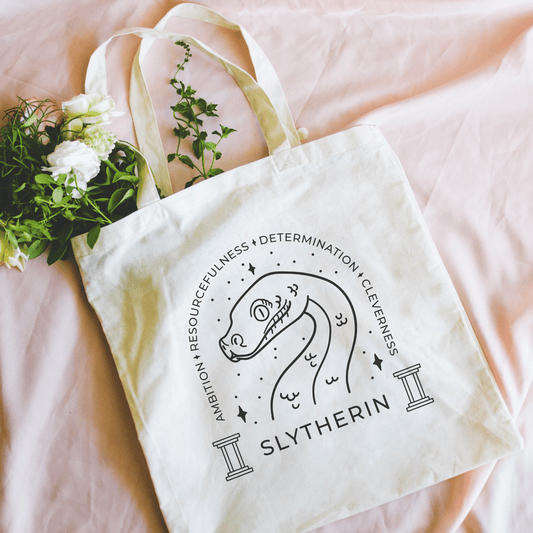 Tote Bag Astucia y Ambición Slytherin - Harry Potter