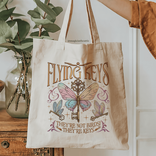 Tote Bag Flying Keys - Harry Potter