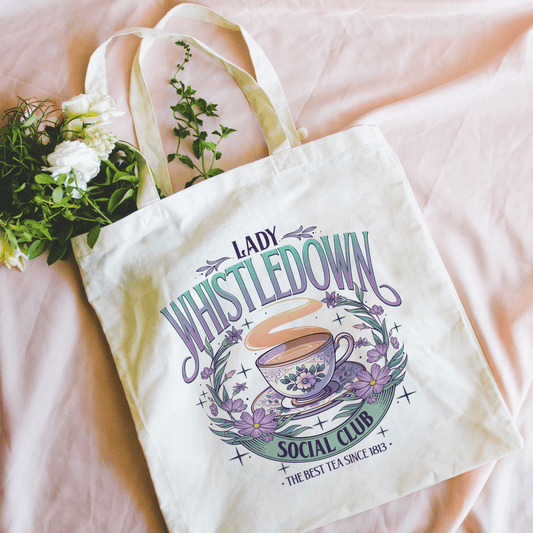 Tote Bag Lady Whistledown Society Club - Bridgerton