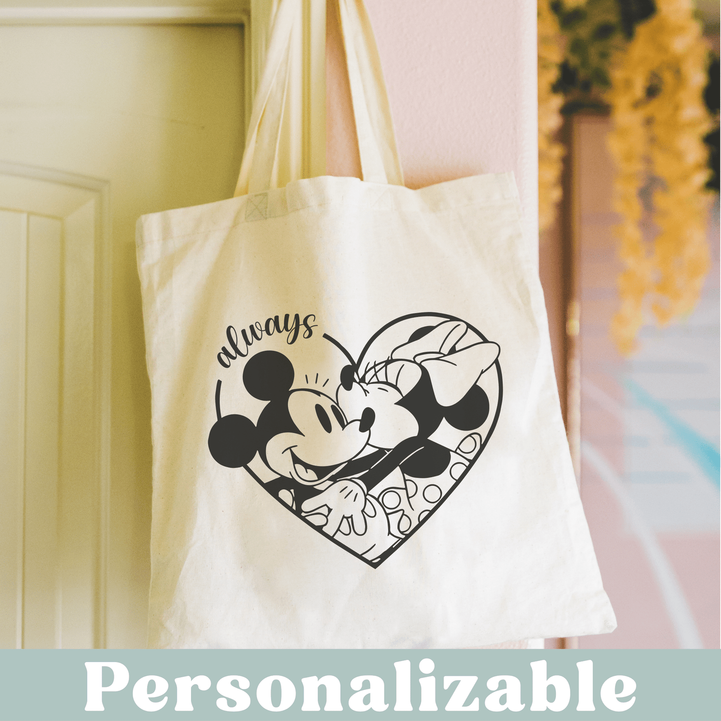 Tote Bag Mouse Heart - Disney