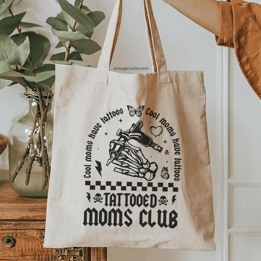 Tote Bag Tattooed Moms Club